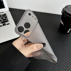 Ai เคสด้านป้องกันกล้องแบบบางพิเศษสำหรับ iPhone 17 Air 16 15 14 13 Pro Max PLUS เคส PC เนื้อแข็งโปร่งแสง - Product Image 3