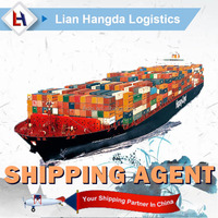 Service logistique d'expédition express de porte à porte au départ de Hong Kong de la Chine vers le Japon, USA et Australie Transporteur de fret maritime