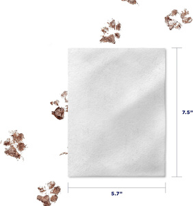 Salviette Multiuso Morbide per Cani e Gatti con Aloe Vera, Materiale Non Tessuto, Sigillo di Chiusura Umido per Zampe e Uso Generale, 100 Pezzi - Product Image 3