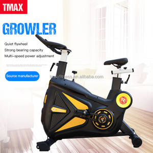 Bicicleta de Ejercicio Estacionaria Comercial en Venta, Bicicleta de <span class=keywords><strong>Spinning</strong></span> Profesional, Color Amarillo - Product Image 2