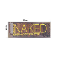 Palette de fards à paupières de luxe toute neuve, effet smoky, tons terreux mats, logo personnalisé, pigmenté, waterproof, 12 couleurs