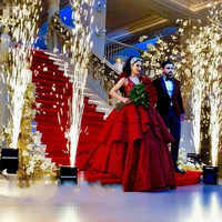 Machine de feux d'artifice à vaporiser Fairy World Cold Sparkler Wedding Party Fireworks Machine Dj Props Stage Lights