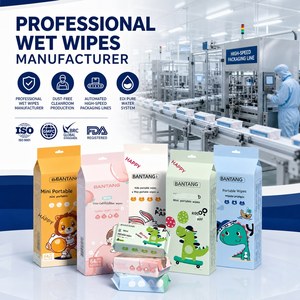 Mini Salviette Umidificate per Neonati, Confezione da 8 Pezzi, Motivo Animali Cartoon, per Pulizia Mani e Bocca <span class=keywords><strong>di</strong></span> Neonati e Bambini, Portatili, Estraibili, Per Tutte le Stagioni - Product Image 4