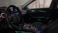 Éclairage LED Ambiant Amélioré pour Voiture, Électronique Automobile, Compatible avec Audi A5 B9 17-24 pour Version Quatre Portes, Décorations de Voiture