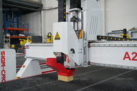 Router CNC SIGN A2-Pro ATC con Husillo Refrigerado por Aire de 9KW, Máquina de Corte de Madera Semiautomática con Cambiador de Herramientas, 2 Años de Garantía, Eliminación de Polvo