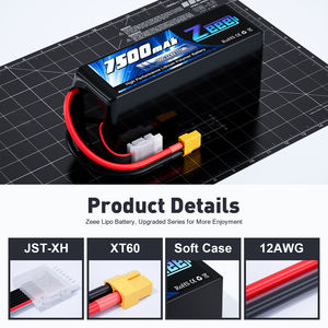 Zeee 6S 고전압 22.8V <span class=keywords><strong>7500mAh</strong></span> XT60 FPV 배터리 팩 100C 농업 드론 고성능 <span class=keywords><strong>Lipo</strong></span> 배터리 - Product Image 3