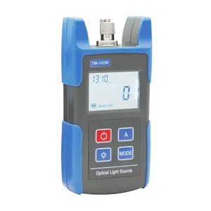 Handheld fiber optic Light Source power meter,optical laser light source,fiber testing tool