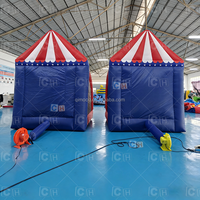 Jeux gonflables de carnaval sportifs, jeux gonflables populaires 4 en 1 pour adultes et enfants