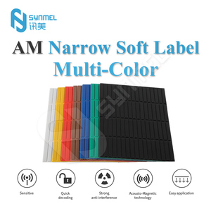 Alarma antirrobo EAS patentada Synmel, etiqueta de hoja delgada AM estrecha, multicolor, 7,2mm de ancho, tienda de cosméticos de belleza, prevención de pérdidas - Product Image 5