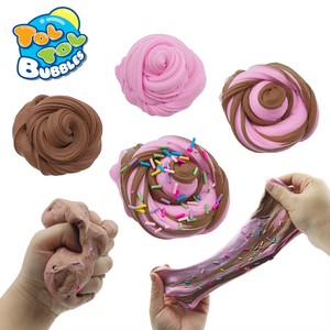 Kit d'activités créatives en argile souple en forme de beignets de crème glacée, jouet éducatif unisexe, pâte à modeler ultra-légère, cadeau de fête - Product Image 5