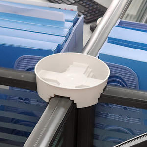 Station de palette épaissie palette support inférieur en forme de T plateau de carte croisée plateau de séparation plateau fixe <span class=keywords><strong>Pot</strong></span> de fleur - Product Image 3