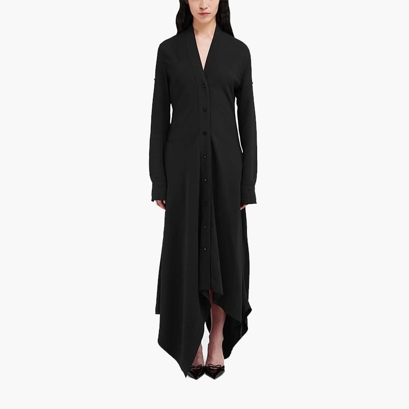 black clergy dress Deluxe Black Clergy Robe main image 1