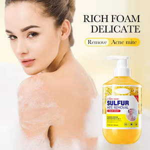 Promoción de venta caliente: gel de ducha hidratante de alta calidad con azufre y eliminación de ácaros, loción corporal de limpieza profunda - Product Image 4