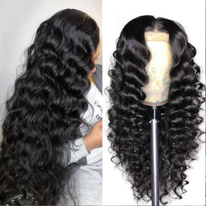 Perruque Lace Frontale Cheveux Humains Ondulés Naturels, Perruques Lace Front en Cheveux Humains Bruts Cambodgiens, Fournisseur - Product Image 2