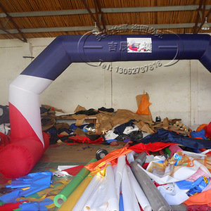 Arco Inflable Jichen con Impresión Digital Roja, Resistente al Agua, con Enchufe, Modelo de Publicidad Exterior - Product Image 3