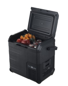 Nevera portátil mini para coche D23, 12V, compresor de refrigeración, cuerpo de plástico de una sola zona, nevera portátil mini para coche. - Product Image 4