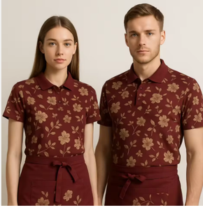 Camisetas Polo de Graduación de Manga Corta Vesbhusha de Alta Calidad, Uniformes de Hotel, 100% Poliéster, Corte Regular, Unisex - Product Image 1