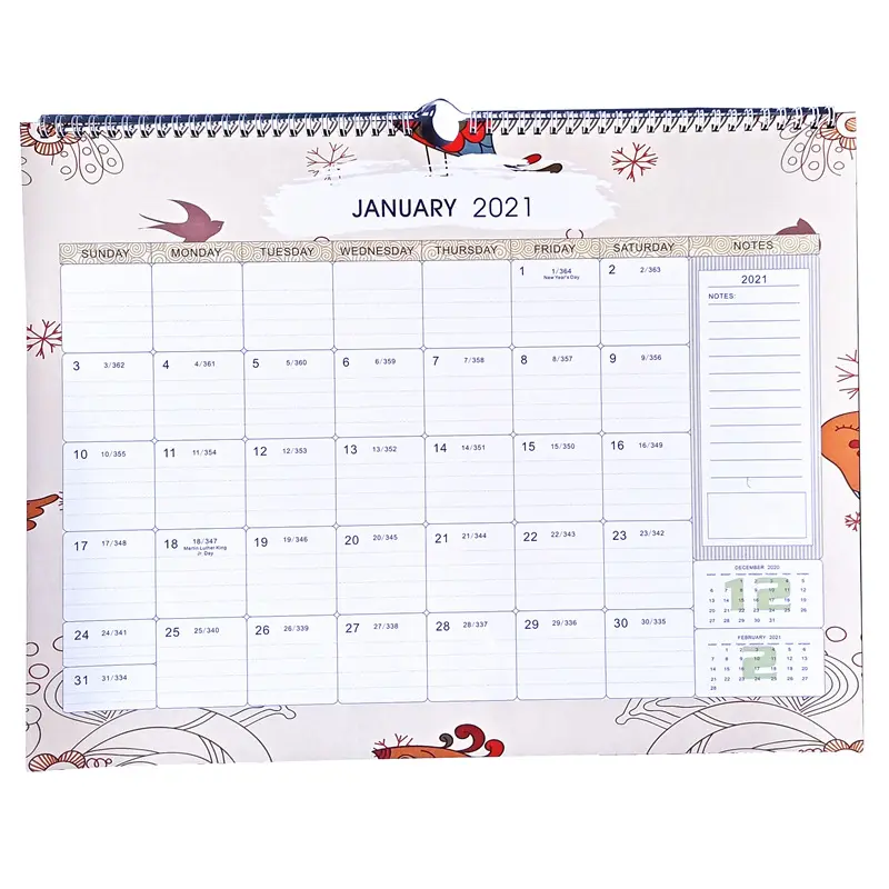 2023 2024 High Quality Customized Wholesale Calendar Advent Small Wood Butterfly Killer Wooden Table Customized Desk Planner