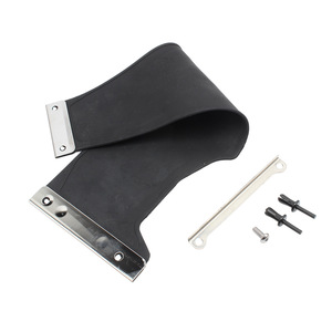 Garde-boue arrière de moto Zuqing en caoutchouc noir pour vélo électrique Light Bee QM104 - Product Image 3