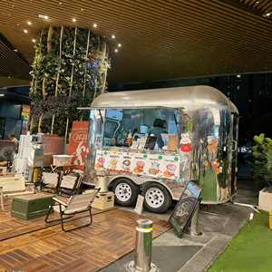 Nouvelle conception, couleur personnalisable, remorque de concession en aluminium, camion de nourriture entièrement équipé, cuisine en acier inoxydable, configuration de restauration rapide - Product Image 5