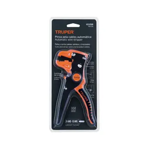 Pince à dénuder automatique en acier Truper 7 '24 à 10 AWG pince à sertir pour connecteurs - Product Image 4