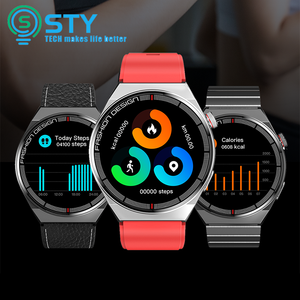 นาฬิกาอัจฉริยะ NFC H4 MAX รุ่นใหม่ สำหรับผู้ชาย นาฬิกาสมาร์ทวอทช์ธุรกิจ ติดตามการโทรผ่านบลูทูธ รองรับการชาร์จไร้สาย สายรัดข้อมือฟิตเนส H4MAX - Product Image 1