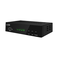 Receptor JUNUO U-008 ISDB-T 8MHz H.264 HD EWBS con OSD Portugués para Decodificador de TV Antiguo, Venta al por Mayor OEM, Convertidor de TV Digital