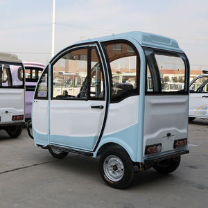 家用<span class=keywords><strong>2</strong></span>门650W乘客三轮车关闭体型三轮摩托车迷你电动车成人日常通勤 - Product Image 3