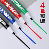 Marqueurs permanents à pointe biseautée, encre noire, rouge, bleue, verte, pour logistique, emballage express, imperméables, séchage rapide, stylos pour tableau