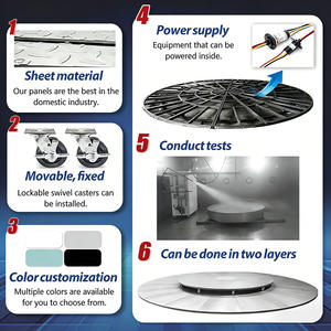 Plataforma Giratoria de 360 Grados para Exhibición de Vehículos, Estacionamiento, Sala de Exposiciones, Garaje, Almacén - Product Image 6