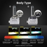 Ampoules au xénon OEM D1S D2S D3S D4S lampes boham 35W ampoules de phare HID de voiture 4300K 6000K 8000K Kits Xenon D1R D1C D2R D2C lampe au xénon