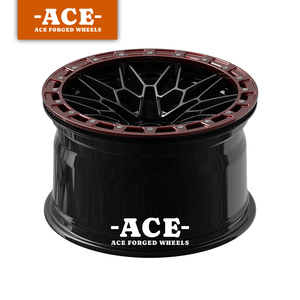 Rines Forjados Monoblock Beadlock Rojos y Negros de 17X10, 18X9 y 19X10 con Diseño Cóncavo Profundo para <span class=keywords><strong>BMW</strong></span> 5X112 5X120 - Product Image 3