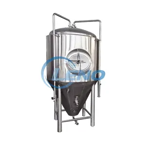 Cerveza tanque de limpieza brite tanques ollas grandes kombucha hervidor de agua equipo tanque comida grado doble revestimiento yogur fermentador