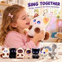 Poupée électronique en peluche à marque privée, compagnon de lecture IA, capteur tactile, cadeau apaisant pour le sommeil, pour bébé, boutique