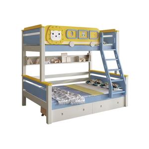 <span class=keywords><strong>Litera</strong></span> multifuncional para niños, cama de madera sólida con <span class=keywords><strong>escalera</strong></span> simple, mueble de dormitorio, venta al por mayor - Product Image 1