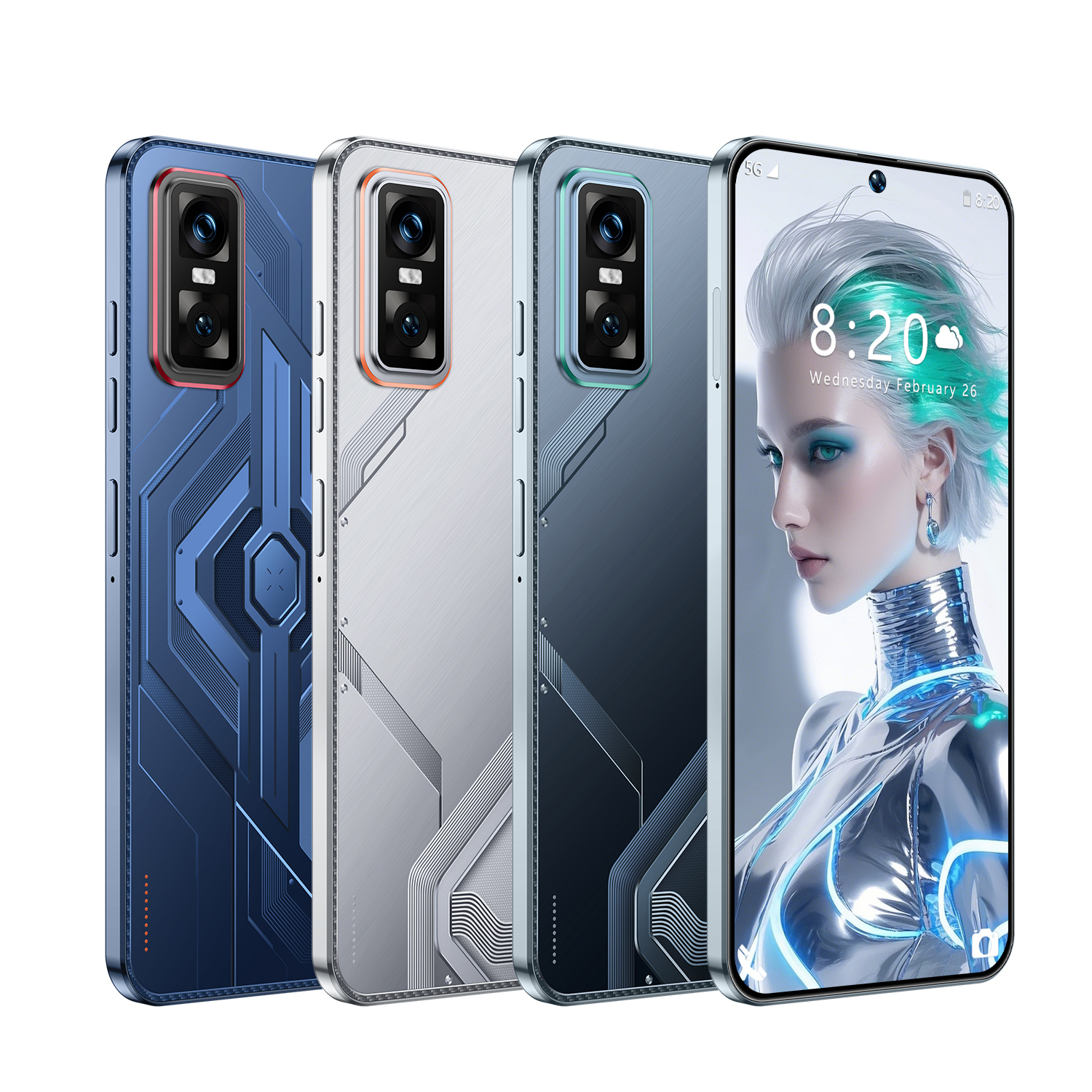 Hot Selling Original GT30 Pro Smart Android Mobile Phone Hd Large 