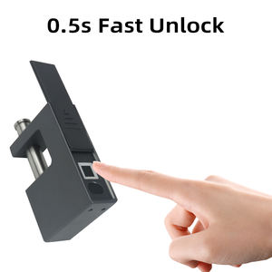 Cadenas à <span class=keywords><strong>empreinte</strong></span> <span class=keywords><strong>digitale</strong></span> pour stockage intensif, cadenas à <span class=keywords><strong>empreinte</strong></span> <span class=keywords><strong>digitale</strong></span> extérieur avec anse anti-coupure et accès Bluetooth TUYA - Product Image 6