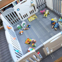 Vente en gros Extra Large tapis de jeu pour bébé 24 "x 24" 100 "100cm pour bébé qui joue