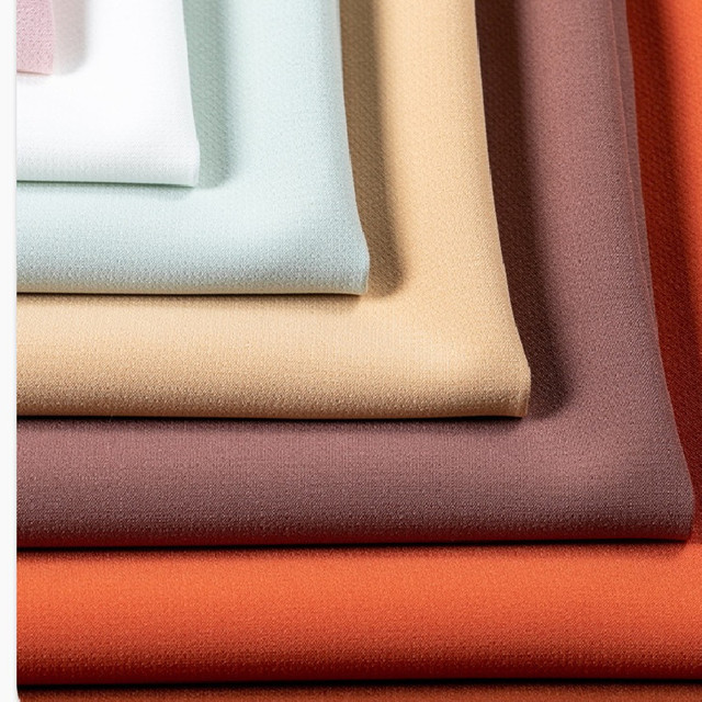 Wholesale 100% Polyester 4 Way Stretch Textiles Anti-Static Chiffon Spandex Fabric for Girls