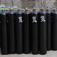 Cilindro de Nitrógeno Industrial de Alta Presión de 8L, Sin Costuras, Ideal para Almacenar Gas Nitrógeno al 99.5% (Gran Venta)