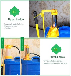 Ferme <span class=keywords><strong>Portable</strong></span> sac à dos pulvérisateur buse pression <span class=keywords><strong>brumisateur</strong></span> 16l 20 litres alimenté pulvérisateur électrique agricole - Product Image 4