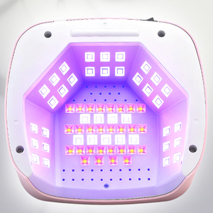 Lámpara de <span class=keywords><strong>Uñas</strong></span> Eléctrica SUN C20 Plus Butterfly de 308W con 67 LED, Secador de Esmalte de Gel con Luz Roja Diamante, Sin Daño <span class=keywords><strong>para</strong></span> las Manos, Sensor Inteligente <span class=keywords><strong>UV</strong></span> LED - Product Image 3