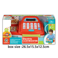 Jouets pour enfants : Caisse enregistreuse de supermarché amusante pour jeu d'imitation préscolaire, jouet domestique pour enfants, caisse enregistreuse POS