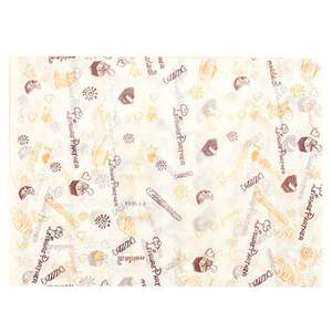 Custom Logo Grease Proof <b>Paper</b> Custom Printed Greaseproof Food <b>Wrapping</b> <b>Paper</b> for Deli Food Bread Packaging - Product Image 4