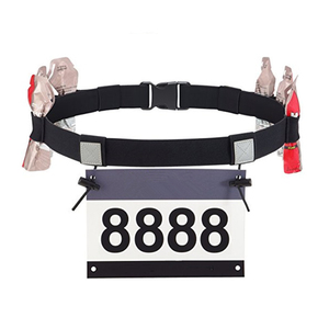 Tùy Chỉnh Race Số Nhiên Liệu Vành Đai Nhựa Race Bib Chủ Belt Hồng Yếm Gel Chủ Triathlon Chạy Độ Bền Marathon Vành Đai - Product Image 3