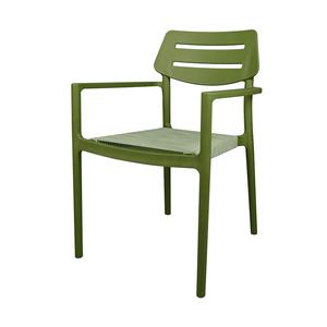 Chaise de salle à manger en plastique empilable moderne Chaise d'événement de fête en plein air Chaise d'exposition - Product Image 2