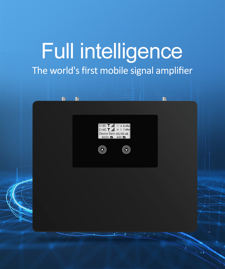 Dual Band GSM 4G Signal Booster , LTE Mobile Phone Signal Amplifier