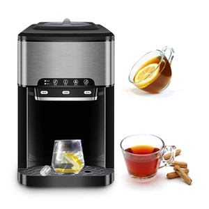 Dispensador de Agua y Máquina de <span class=keywords><strong>Hielo</strong></span> 3 en 1, Automático, Eléctrico, de Acero Inoxidable, <span class=keywords><strong>con</strong></span> Capacidad de 28 kg/día, para Hotel, Auto y Uso en Exteriores - Product Image 2