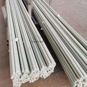 Barres d'armature en fibre de verre, barres d'armature de construction FRP - Product Image 2