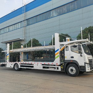 Camión Portacoches Hidráulico de Marca China, Transportador de 5-6 Autos en Venta - Product Image 1